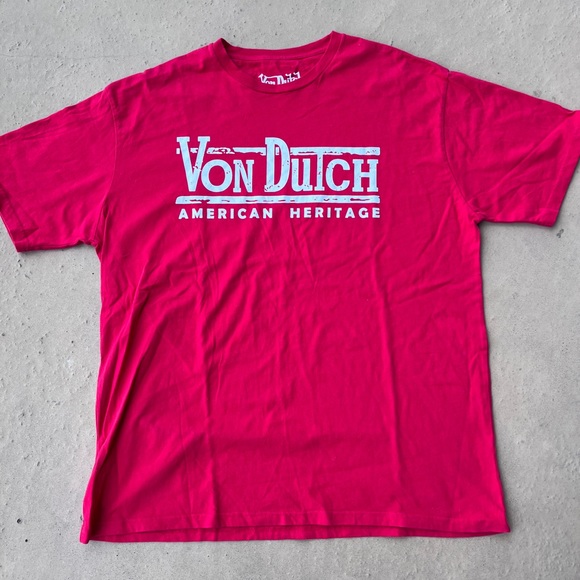 Von Dutch Red Shirt - Picture 1 of 3
